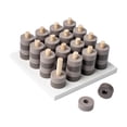 thumbnail image 1 of Juego de mesa de cuatro en fila, juego educativo de estrategia de pensamiento cerebral, decoración de mesa de aprendizaje, juego de dedos 3D Tic TAC, 1 of 9