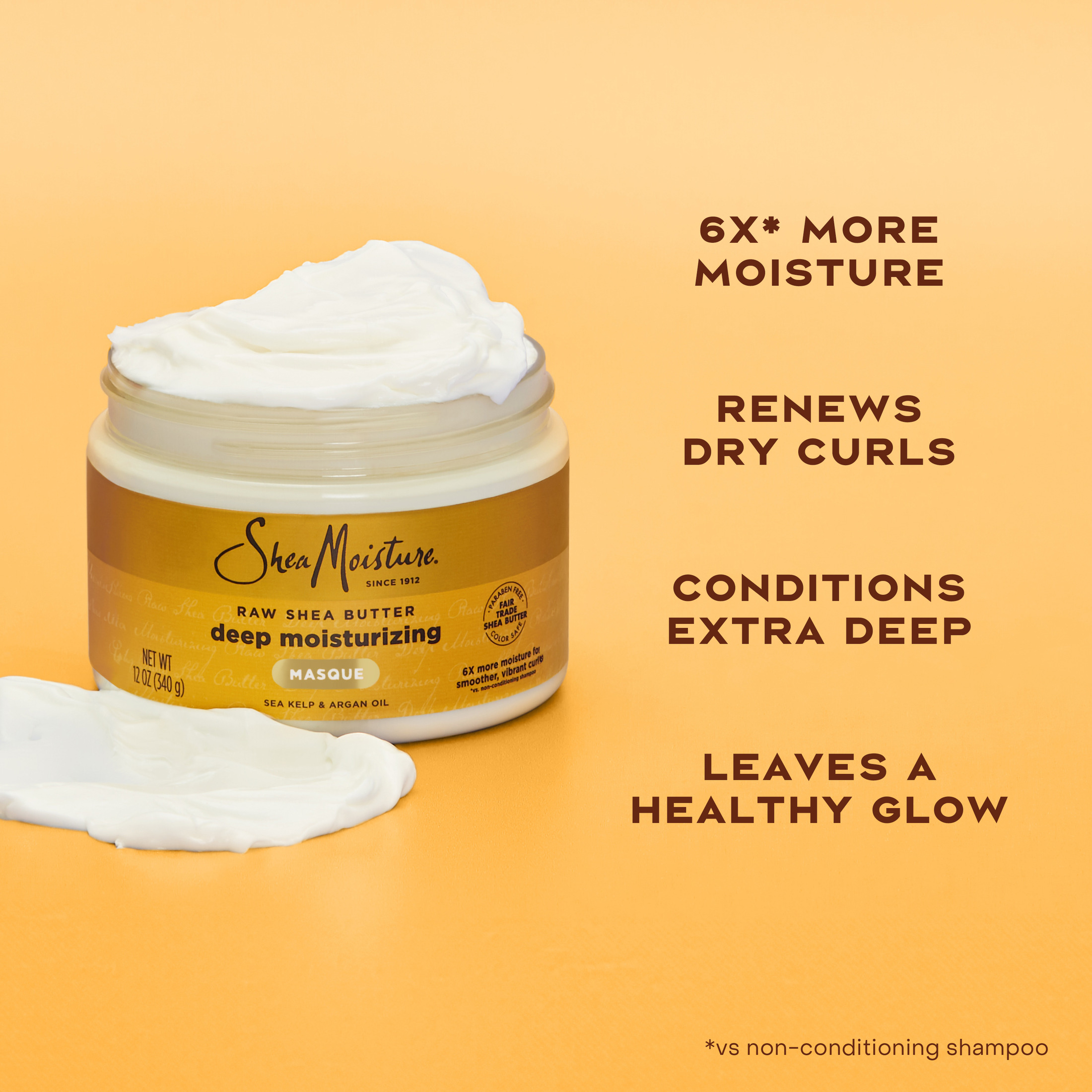 SheaMoisture Raw Shea Butter Deep Moisturizing Hair Masque photo 3