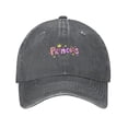 thumbnail image 1 of ZICANCN Princess Letters Adjustable Baseball Cap Women , Hats for Men Adult Washed Cotton Denim Baseball Caps Fashion Deep Heather, 1 of 6