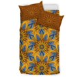 thumbnail image 1 of Juego de cama hindú Mandala amarillo, 1 of 5