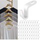 thumbnail image 1 of 2024 New Clothes Hangers Space-saving Pack Of 60 Clothes Hangers Connection Hooks, 1 of 5