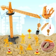 MYDOVA Tractor Sand Play Set Toy Sensory Bin For Kids With Lid 3.3 Lbs