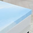 thumbnail image 3 of GELBIY Mattress Topper, 2 Inch Twin Foam Mattress Topper, Blue, 3 of 9