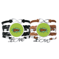 thumbnail image 1 of Pulsera pareja de cuerdas de cuero Unbranded M, 1 of 3