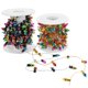 thumbnail image 3 of 2 rollos de luces falsas para decoración navideña, luces de cadena en miniatura para casa de muñecas, 3 of 8