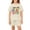 Beige, variant on Grblisyd Boys Girls Summer Clothes Back to School Cute Letter Print & Elastic Waist Short Sleeve Shorts Set Size 6-12