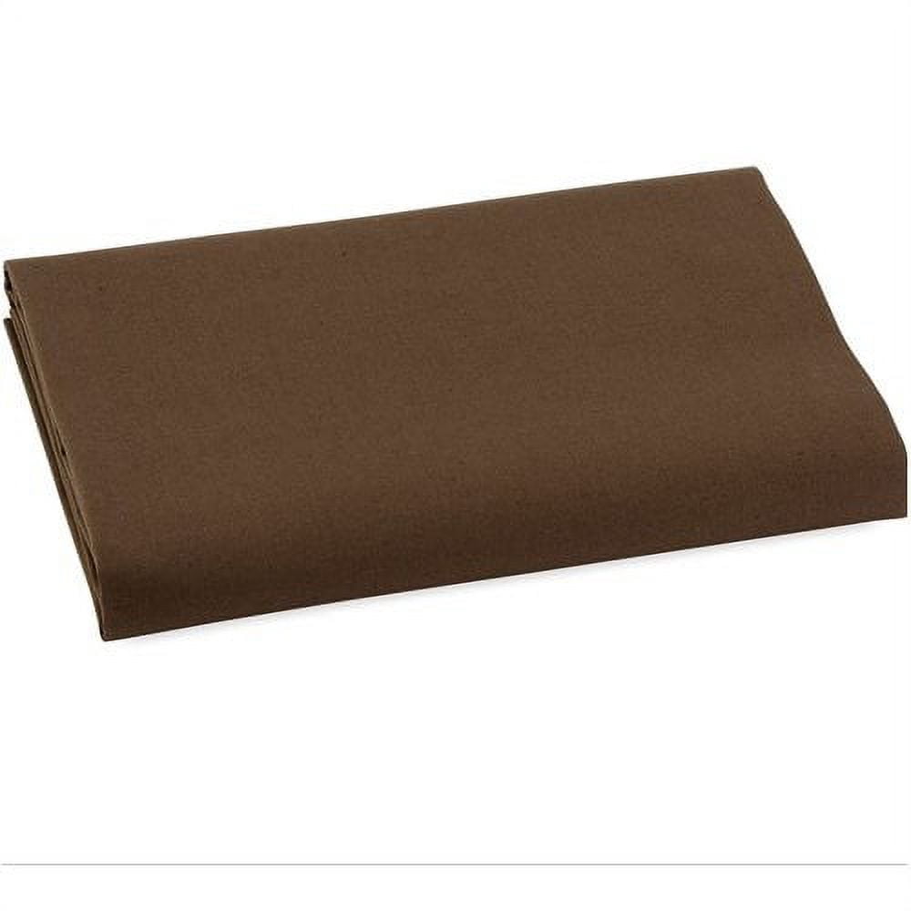 Bacati - Solid Crib or Toddler Bed Fitted Sheet 100% Cotton Percale