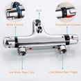 thumbnail image 4 of Bathroom Thermostatic Shower Mixer Wall Mount Hot Cold Water Showering Faucet Temperature Control Valve, 4 of 8