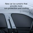 thumbnail image 4 of Steadline Magnetic Car Window Shades Blackout Curtains with Rubber Coating Heat Blocking UV Protection Easy Installation Flexible Fit for Most Vehicles, 4 of 7
