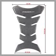 thumbnail image 4 of 2pcs Carbon Fuel Tank Sticker, Motorcycle Gas Oil Cap Cover Sticker Protectors, 4 of 4