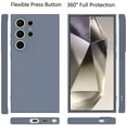 thumbnail image 2 of Galaxy S24 Ultra Case, Takfox Samsung Galaxy S24 Ultra 6.8" Basic Case [Frosted] Shockproof Case Liquid Silicone Gel Rubber Soft TPU Anti-slip Bumper Thin Matte Slim Phone Case Covers,Grey, 2 of 11