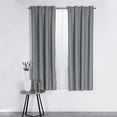 thumbnail image 1 of Cortina Decorativa Neo Gris Liso Corta Colchas Concord Colchas Concord Cortina Neo, 1 of 2