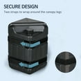thumbnail image 6 of Outsunny Straight Leg Canopy Weights, Tent Weights Set of 4, Water or Sand Filled, with Built-in Handles and Secure Straps, 6 of 9