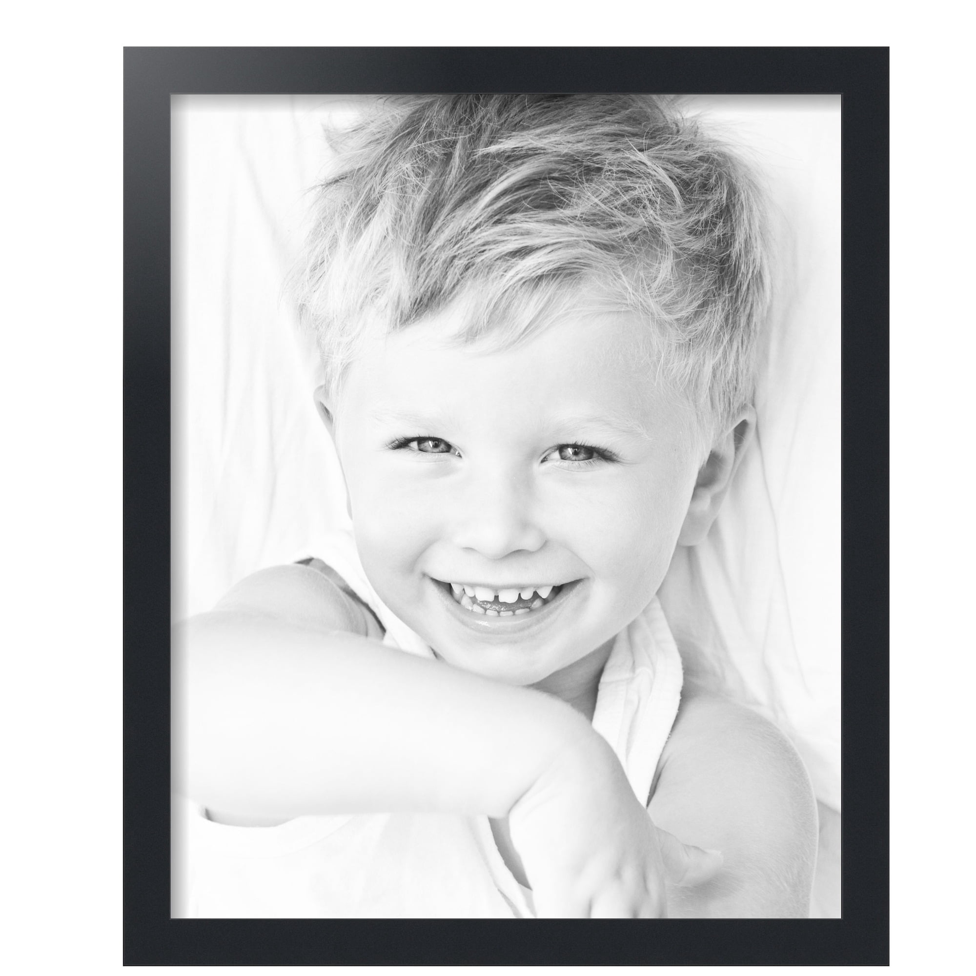 ArtToFrames 18" x 22" Black Picture Frame, 18x22 inch Black MDF Poster Frame (WOM-3926), 5 Pack