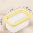 thumbnail image 4 of Airtight Butter Slicer Cutter Stick Butter Container Dish with Lid Butter Keeper with Cutter for Cutting Sticks Butter, 4 of 7