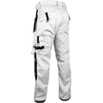 thumbnail image 3 of Men’s Heavy Duty Work Pants – Cordura Knee Utility Trousers for Construction with Multiple Pockets White, 3 of 5