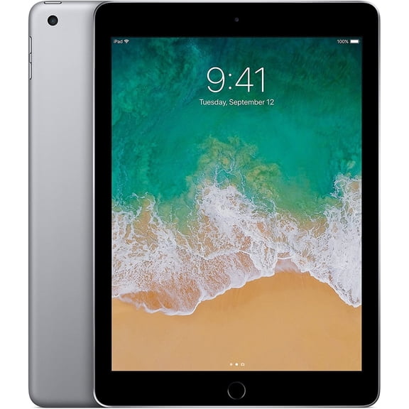 Restored Apple iPad 5 9.7" Tablet 128GB WiFi + 4G LTE FullyUnlocked,Gray (Refurbished)