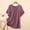 Silver, variant on ClodeEU Women's Modal Crew Neck Ruffle Trim Short Sleeve T-Shirt,Loose Solid Color Casual Summer Top Beige,Women's Plus L