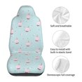 thumbnail image 5 of Sikiie Milk Tea Car Seat Protector 2 Pack Car Seat Cushion Mat, Car Seat Covers for SUV, Truck, Van, 5 of 7