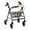 Easter Bunny, variant on HELLHERO Walker Seat Covers & Seat & Back Covers with Washable Removable Breathable Stain Proof Springtime Floral Bouquet Theme