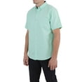thumbnail image 4 of Visive Mens Big and Tall Oxford Shirt - 4 Pack Button Down Short Sleeve Dress Shirt - Versatile for Business & Casual Events - Comfort Fit - Breathable Material - Sizes small to 4XL For Big men, 4 of 9