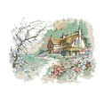 thumbnail image 1 of GUOOL Point de Croix Paysage Campagnard pour Enfants Enfants Dimensions 11CT Compté 14CT 44x34cm, 1 of 8