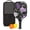 Black-5, variant on Pickleball Paddles Set Of 1, Fiberglass Surface, Boho Butterfly Decor, 1 Paddle, 2 Balls & Bag