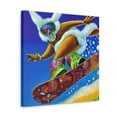 thumbnail image 2 of Snow Boarding Deco Splendor - Canvas, 2 of 10