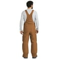 thumbnail image 2 of Carhartt Men's Quilt Lined Zip To Thigh Bib Overall, 2 of 6