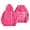 10Hot Pink, variant on Womens hoodies Bow Graphic Long Sleeve Hooded Sweatshirt Cute Pullover Tops Pink S
