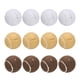thumbnail image 1 of 12 Pcs Pelotas de Tenis Precortadas para Andadores, Accesorios Universales de Pelotas de Deslizamiento Precortadas para Andadores, Blanco/Beige/Marrón, 1 of 6