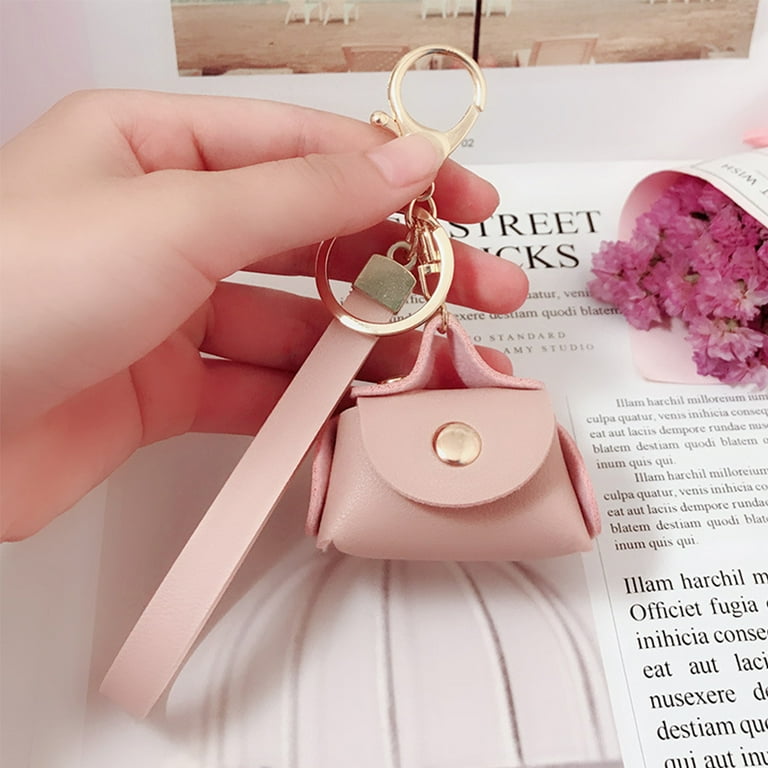 Cute Lovely Car Keychain Accessories Women Keyring Bag Keychains