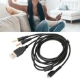 thumbnail image 4 of Cable De Audio, Actualización De Cobre Libre De Oxígeno Cable De Audio Para Auriculares De 2 M USB Y 3,5 Mm Para Arctis 7, 4 of 7