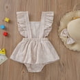 thumbnail image 2 of "Aayomet Baby Bodysuit Sets Winter Rompers Baby Boy Baby Girl Twins Long Sleeve Ruffles Romper Bodysuit Outfit Clothes,Beige 12-18 Months", 2 of 4