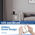 thumbnail image 3 of 2-Gang Screwless Pioneer Floral Decorative Wall Plates,Size 2-Gang 4.7"W x 4.7"H,Unbreakable Thermoplastic Faceplate Cover for Kitchen Living Room Bedroom Decorator Receptacle Outlet Switch, 3 of 7