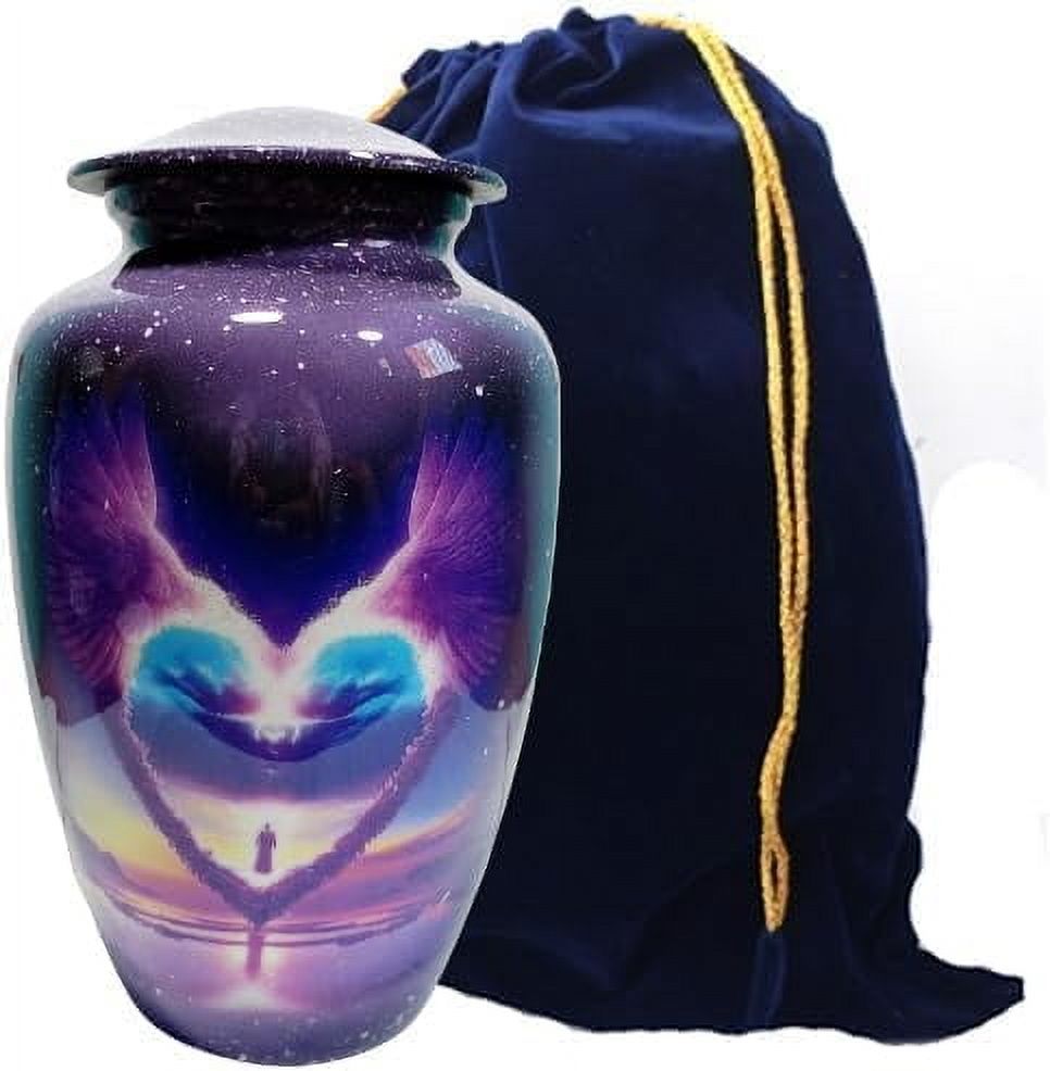 Heaven Angel Urn for Human Ashes for Adult, Keep Sake, Memorial Ashes Urns