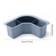 thumbnail image 5 of Inteprter Soporte de esponja para fregadero, escurridor de doméstico, estante de sujeción de frutas, fregaderos, estante de esponjas, Organizadores de utensilios de cocina Azul, 5 of 6