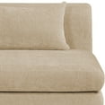 thumbnail image 4 of Meridian Furniture Stellar 114" Beige Chenille Fabric 6Pc. Modular Sectional, 4 of 6