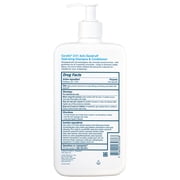 CeraVe Hydrating Anti-Dandruff 2in1 Shampoo & Conditioner for Flakey Itchy Scalp, 19 fl oz