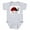 Heather Gray, variant on CafePress - Junebug - Cute Infant Bodysuit Baby Romper - Size Newborn - 24 Months