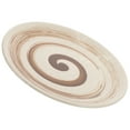 thumbnail image 4 of Spirals Pattern Ceramic Plate Dinner Food Serving Plate Snacks Appetizer Dish, 4 of 8