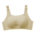 thumbnail image 4 of ManxiVoo Strapless Full Coverage Bra for Women Seamless Support Undergarment Comfort Wear Back Smoothing Everyday Essential M Size Light Yellow, 4 of 6