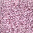 thumbnail image 2 of Miyuki Delica Seed Beads – Size 11/0 (1.6 mm), DB1482, Transparent Light Rose Luster, 7.2 g, Approx. 1440 Beads, 2 of 7