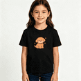 thumbnail image 2 of Girls Graphic Tees Cute Dog Puppy Kids T Shirt Sweet Pet 100% Cotton Short Sleeve Soft Tops 4-13Y, 2 of 5