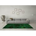 thumbnail image 3 of Ahgly Company Indoor Round Persian Green Bohemian Area Rugs, 8' Round, 3 of 4