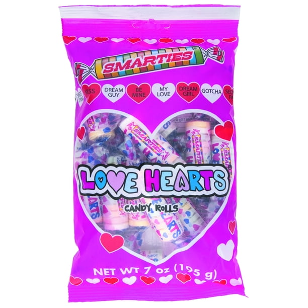 Smarties Original Candy Love Hearts 7 Oz Walmart Com Walmart Com