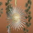 thumbnail image 6 of Shatterproof Christmas Sun Ornament | Gold & White Acrylic Hanging Decoration | 13x13 cm Tree & Home Holiday Decor, 6 of 6