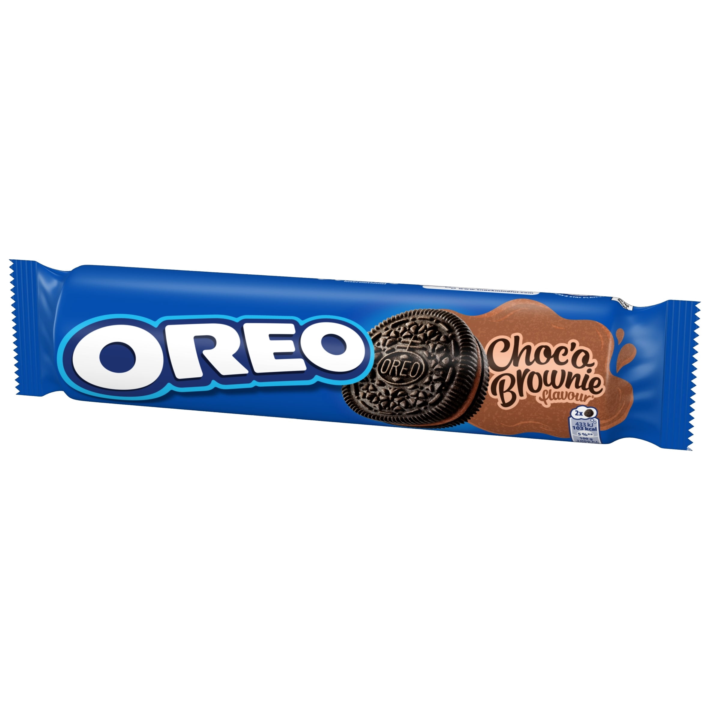 Oreo Chocolate Brownie Cookie Sandwich Biscuits 154g, Imported from Britain