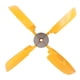 thumbnail image 4 of Wind Turbine Yellow Lantern Shape Double‑Layer 4 Blade Power Generator Components 600W24V, 4 of 5