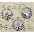 thumbnail image 5 of U8MO Jewelry Making DIY Music God Alloy Charms Pendant for Bracelet Necklace 10~25pcs-3pcs, 5 of 5